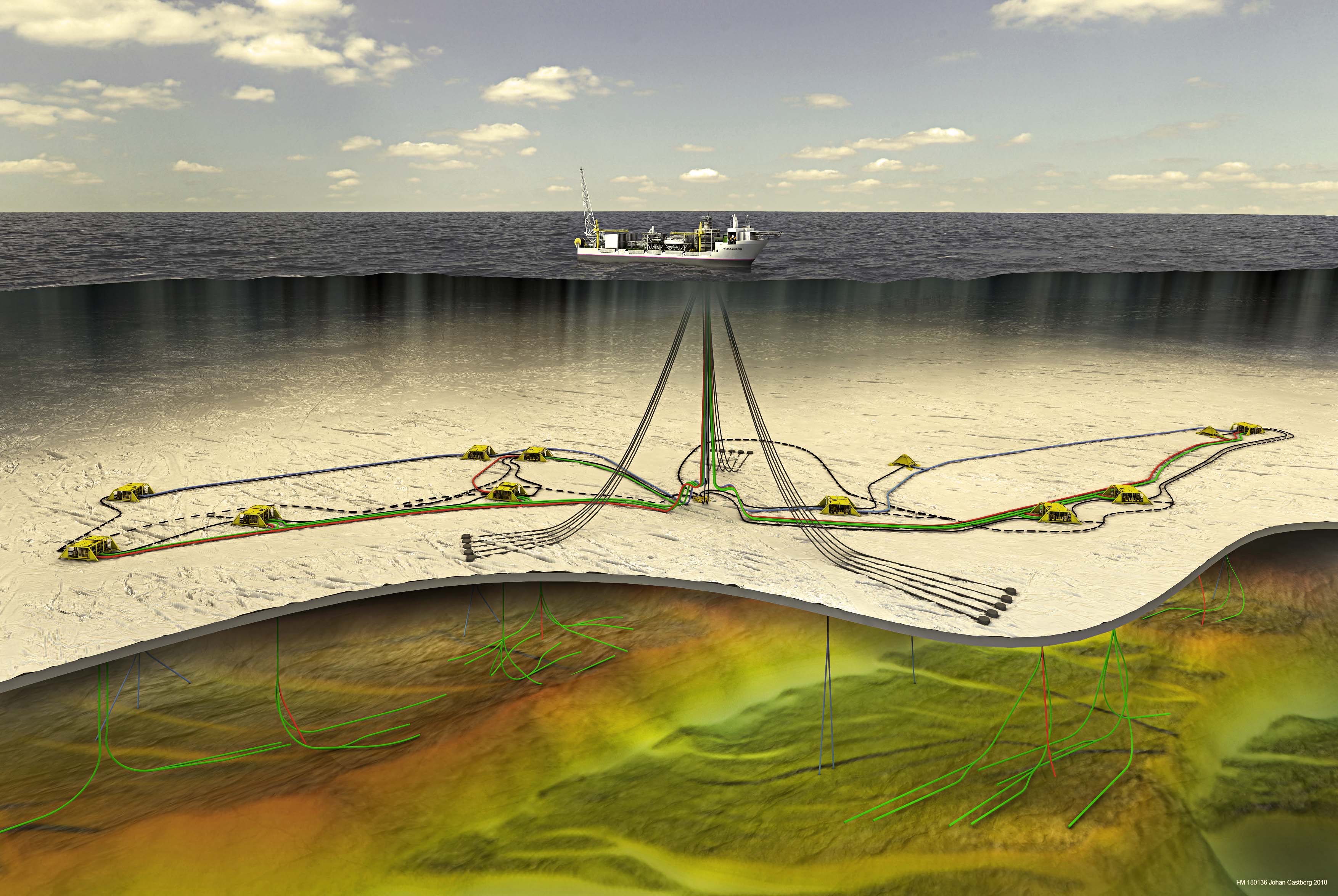 Unik teknologi skal beskytte Johan Castbergs produktionsfartøj mod brand og ekstremt vejr